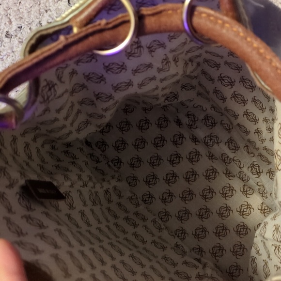 Loewe Metallic Silver and Brown Backpack - Picture 5 of 9